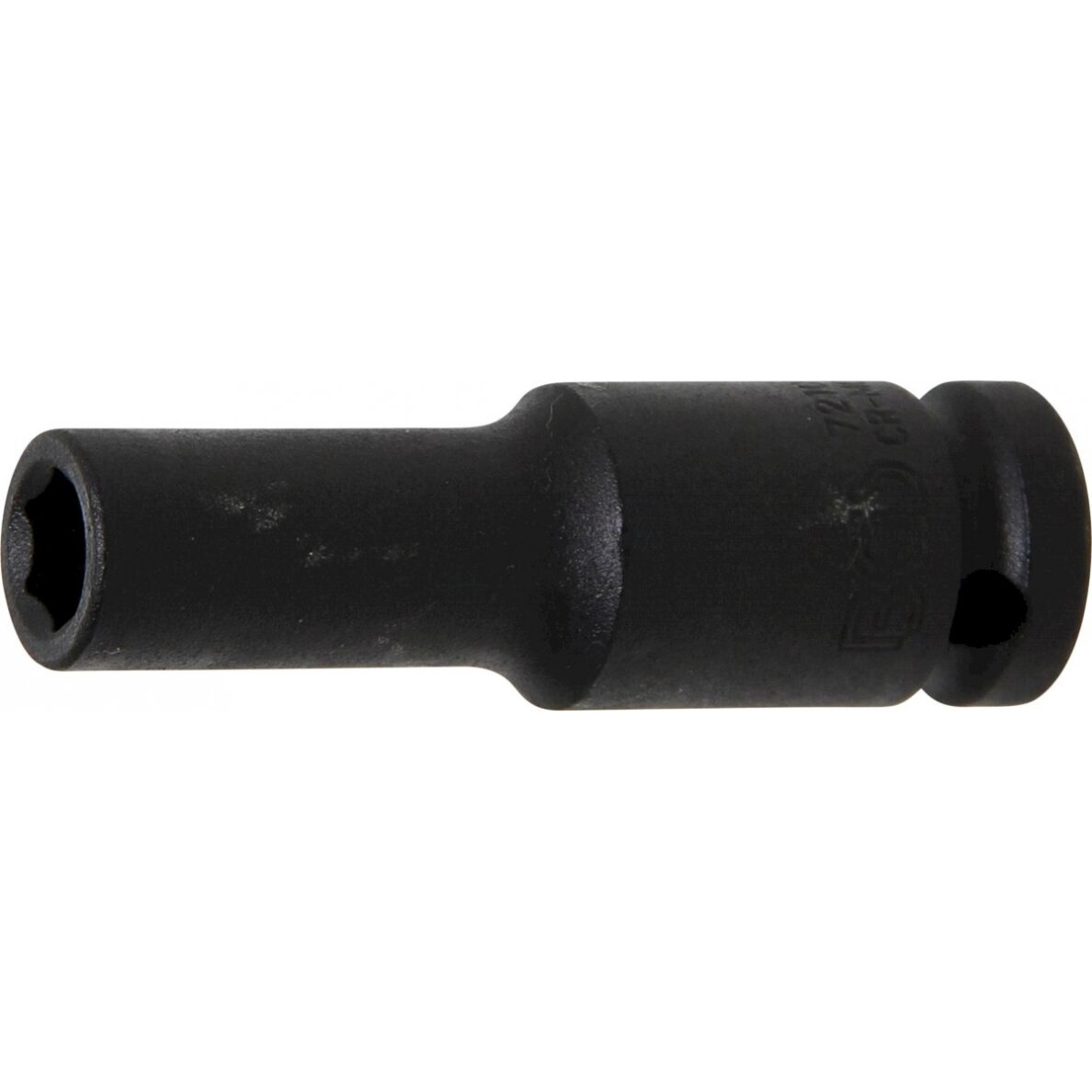 Galvutė smūginė šešiakampė ilga | 12,5 mm (1/2") | 10 mm (7210) Galvutė smūginė šešiakampė ilga | 12,5 mm (1/2") | 10 mm (7210)