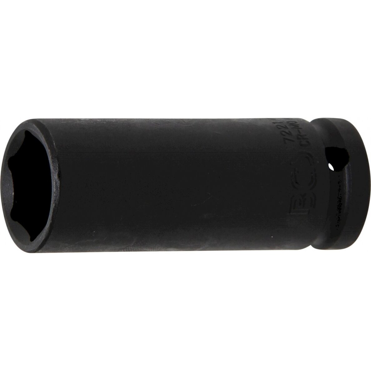 Galvutė smūginė šešiakampė ilga | 12,5 mm (1/2") | 21 mm (7221)