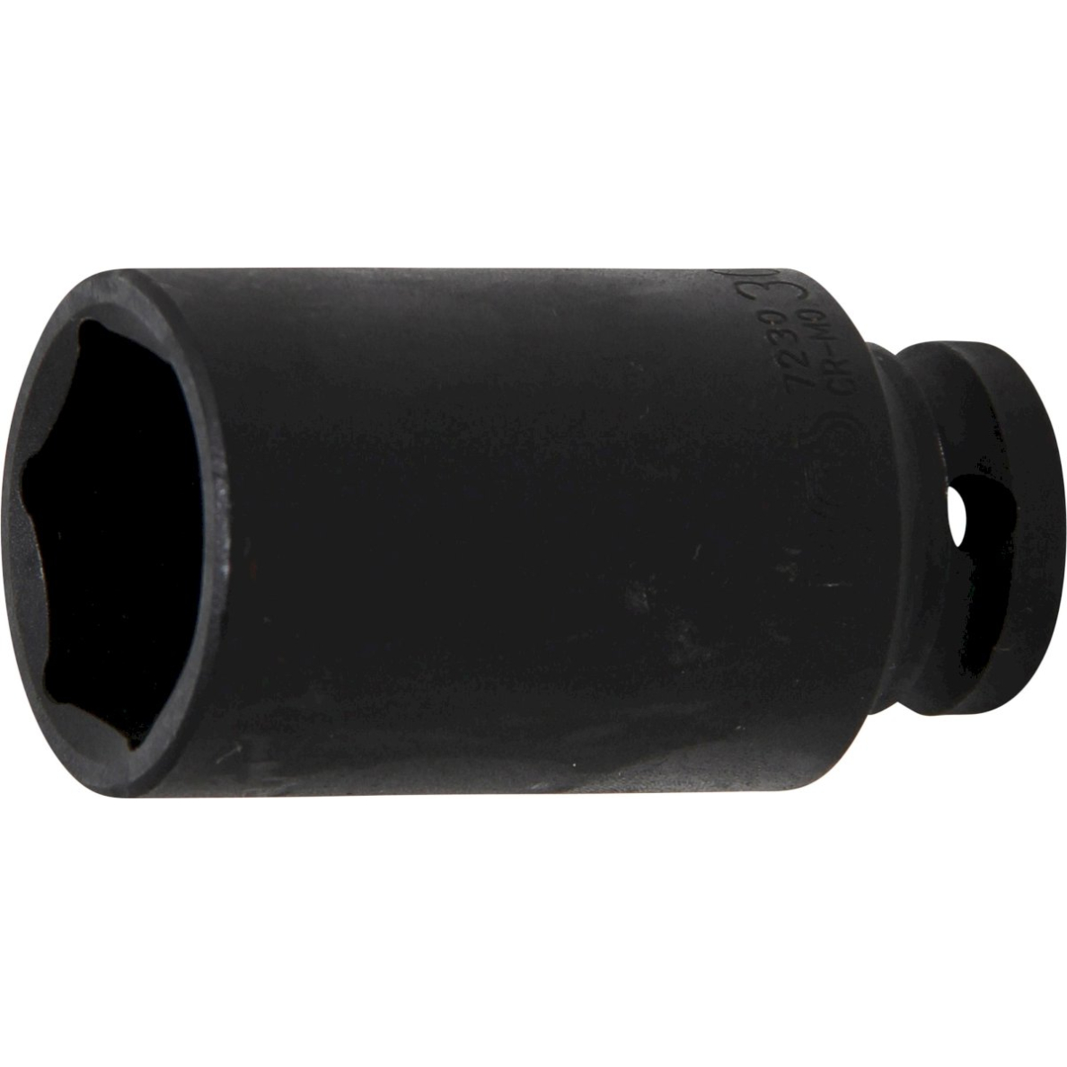 Galvutė smūginė šešiakampė ilga | 12,5 mm (1/2") | 30 mm (7230)