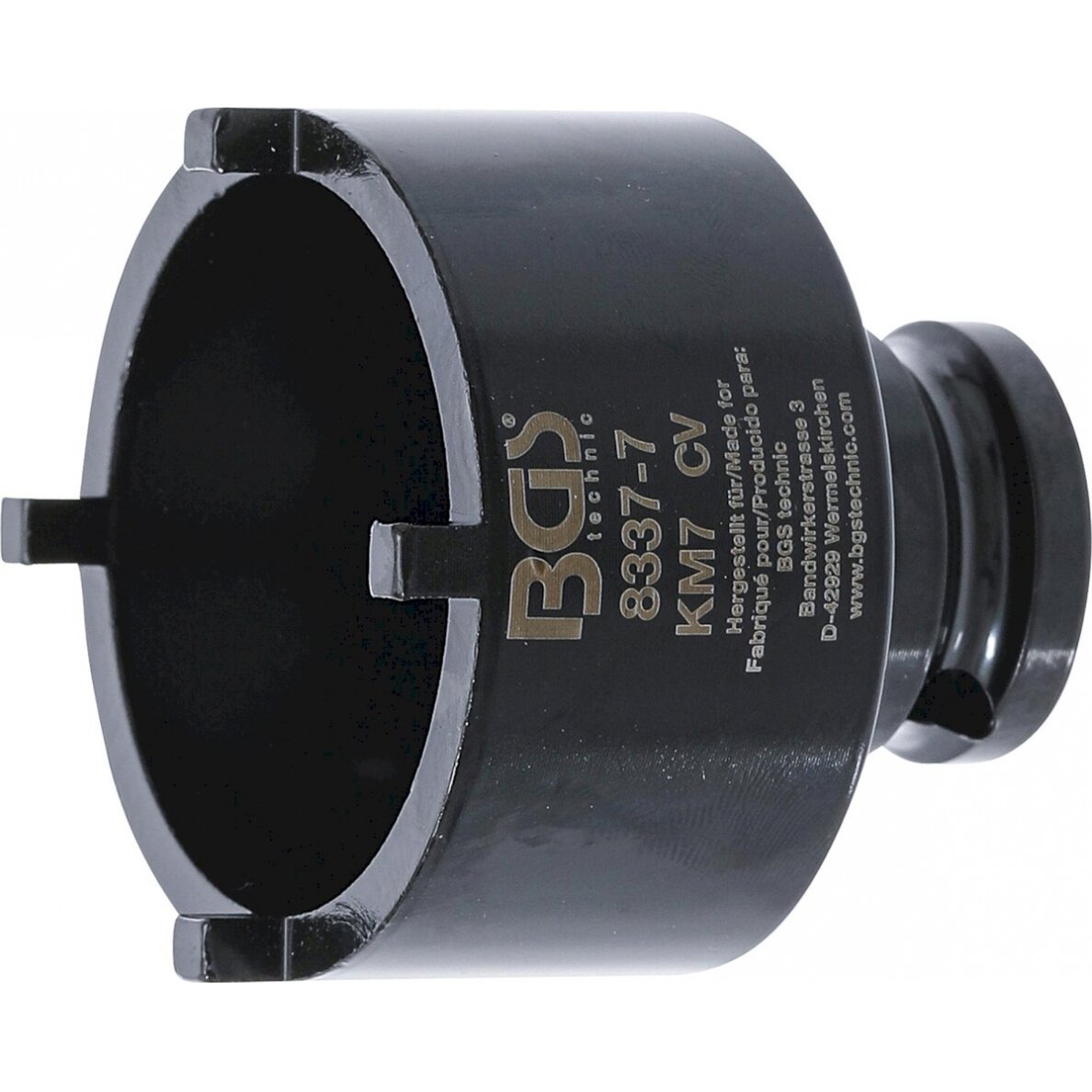 Galvutė su išoriniais dantukais | KM7 (8337-7) Galvutė su išoriniais dantukais | KM7 (8337-7)