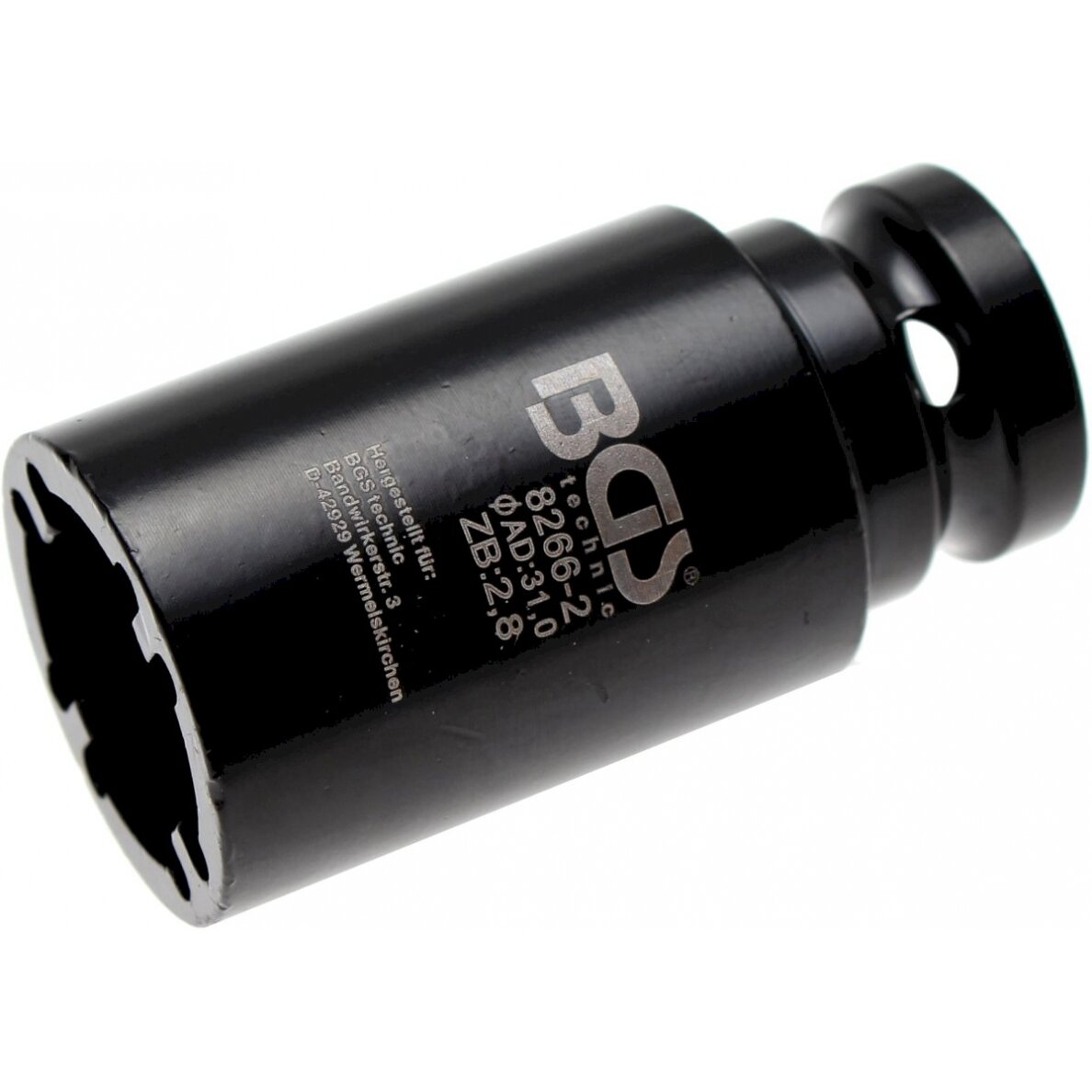 Galvutė su vidiniais dantukais | 23.5 mm | KM1 (8266-2) Galvutė su vidiniais dantukais | 23.5 mm | KM1 (8266-2)