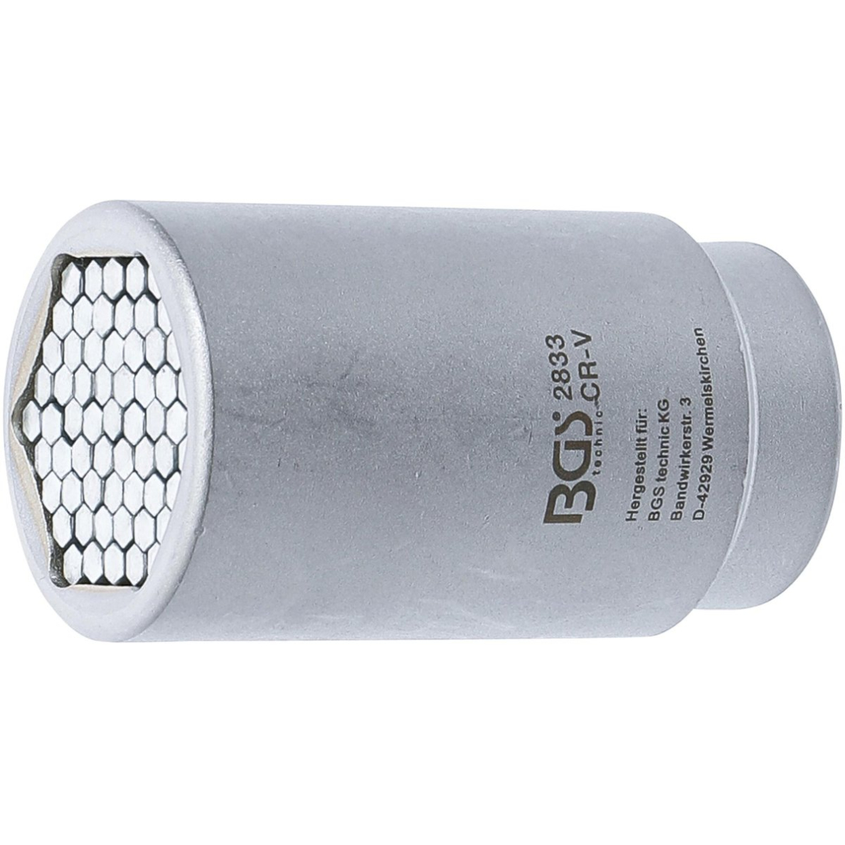 Galvutė universali | 20 mm (3/4") | 12 - 38 mm (2833) Galvutė universali | 20 mm (3/4") | 12 - 38 mm (2833)