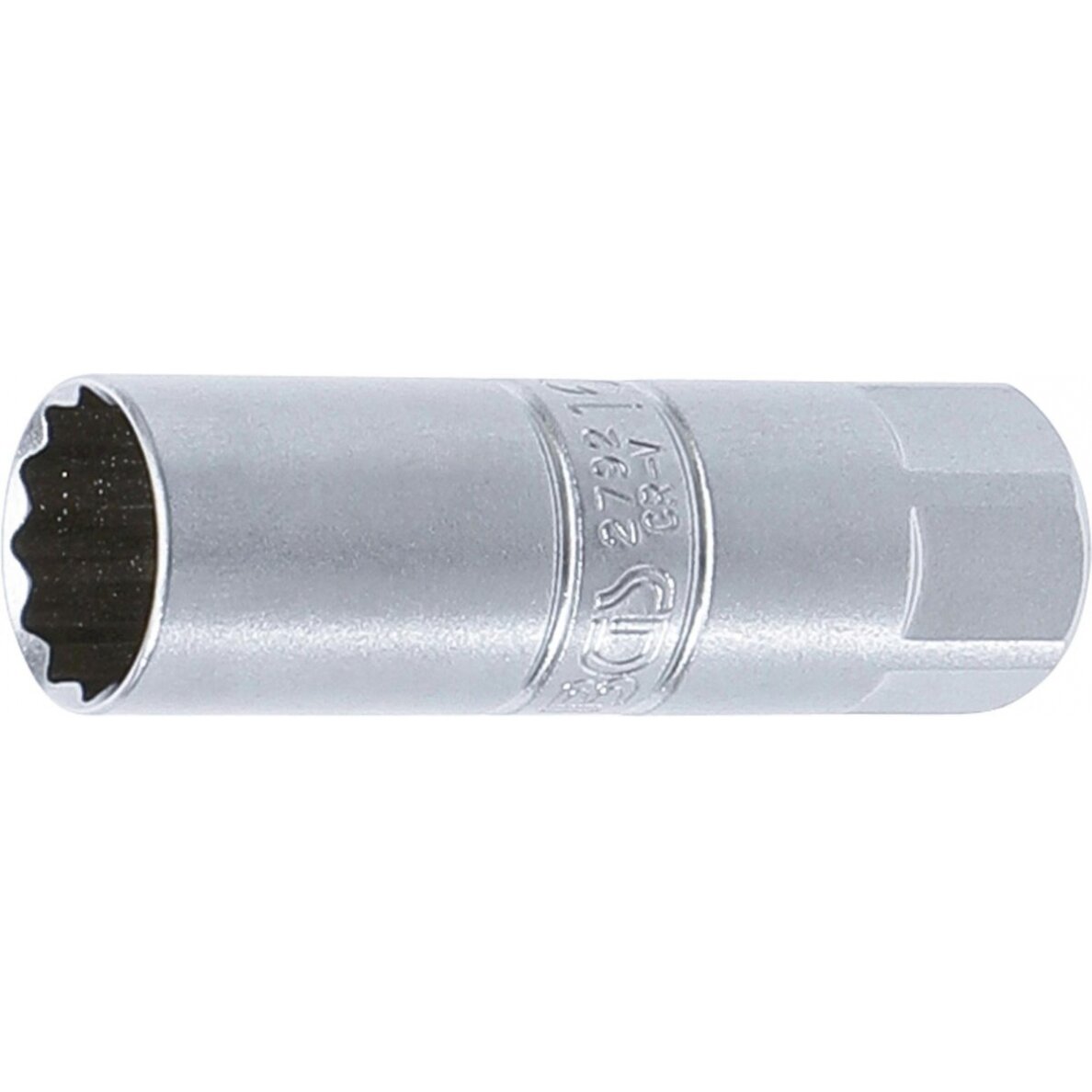 Galvutė žvakėms 12-kampė | 10 mm (3/8") | 16 mm (2792) Galvutė žvakėms 12-kampė | 10 mm (3/8") | 16 mm (2792)