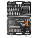 Galvučių ir įrankių rinkinys Neo Tools 10-218, 300 vnt, 1/2 , 3/8, 1/4