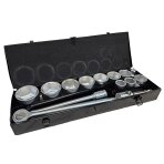 Galvučių ir rakto komplektas 6 kampės | 25 mm (1") | 36 - 80 mm | 15 vnt. (SS1501) Galvučių ir rakto komplektas 6 kampės | 25 mm (1") | 36 - 80 mm | 15 vnt. (SS1501)