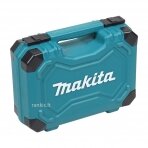 Galvučių, raktų ir antgalių rinkinys Makita E-10899, 76vnt, 3/8" + 1/4"