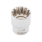 Galvutė dvylikakampė 1/2", 24mm,