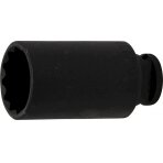 Galvutė ilga smūginė plonasienė 12 kampų | 12,5 mm (1/2") | 32 mm (5338)