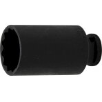Galvutė ilga smūginė plonasienė 12 kampų | 12,5 mm (1/2") | 34 mm (5340)