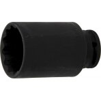Galvutė ilga smūginė plonasienė 12 kampų | 12,5 mm (1/2") | 46 mm (5234)