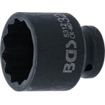 Galvutė smūginė | 12 kampų | 12,5 mm (1/2") | 32 mm (5312)