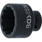 Galvutė smūginė | 12 kampų | 12,5 mm (1/2") | 36 mm (5316)