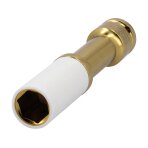 Galvutė smūginė ilga plonasienė prailginta | 150 mm | su plastikine apsauga | 12,7 mm (1/2") | 19 mm (YT-10592)