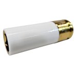 Galvutė smūginė ilga plonasienė | su plastikine apsauga | 12,5 mm (1/2") | 19 mm (H5019)