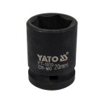 Galvutė smūginė šešiakampė | 12,5 mm (1/2") | 20 mm (YT-1010) Galvutė smūginė šešiakampė | 12,5 mm (1/2") | 20 mm (YT-1010)