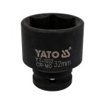 Galvutė smūginė šešiakampė | 12,5 mm (1/2") | 32 mm (YT-1022)