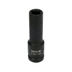 Galvutė smūginė šešiakampė ilga | 12,5 mm (1/2") | 11 mm (YT-1031)