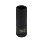 Galvutė smūginė šešiakampė ilga | 12,5 mm (1/2") | 18 mm (YT-1038)