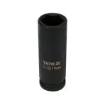 Galvutė smūginė šešiakampė ilga | 12,5 mm (1/2") | 19 mm (YT-1039)