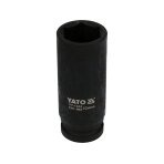 Galvutė smūginė šešiakampė ilga | 12,5 mm (1/2") | 22 mm (YT-1042)