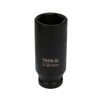 Galvutė smūginė šešiakampė ilga | 12,5 mm (1/2") | 24 mm (YT-1044)