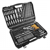 Galvučių ir įrankių rinkinys Neo Tools 10-218, 300 vnt, 1/2 , 3/8, 1/4