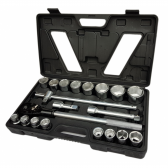 Galvučių ir rakto komplektas Essen tools, 20 mm (3/4"), 21 vnt.