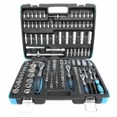 Galvučių ir raktų komplektas 1/4"+3/8"+1/2", 171 vnt. (KR121171B)