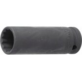 Galvutė ilga smūginė plonasienė 12 kampų | 12,5 mm (1/2") | 21 mm (5353)