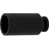 Galvutė ilga smūginė plonasienė 12 kampų | 12,5 mm (1/2") | 30 mm (5337)