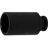 Galvutė ilga smūginė plonasienė 12 kampų | 12,5 mm (1/2") | 32 mm (5338)