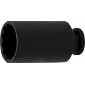 Galvutė ilga smūginė plonasienė 12 kampų | 12,5 mm (1/2") | 34 mm (5340)