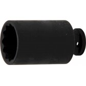 Galvutė ilga smūginė plonasienė 12 kampų | 12,5 mm (1/2") | 35 mm (5341)