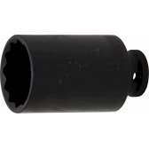 Galvutė ilga smūginė plonasienė 12 kampų | 12,5 mm (1/2") | 36 mm (5342)