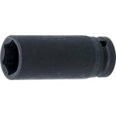 Galvutė smūginė šešiakampė ilga | 12,5 mm (1/2") | 22 mm (7222)