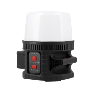 Galingas nešiojamas neakinantis prožektorius su abažūru | 18V 10000LM 360°, IK08 (YT-829670)