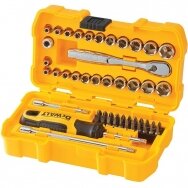 Galvučių komplektas DeWalt DWMT81610-0, 1/4'', 50 vnt.