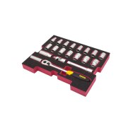 Galvučių rinkinys 20vnt 1/2 Galvučių rinkinys 20vnt 1/2