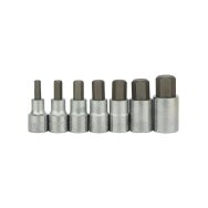 Galvučių rinkinys 7vnt 1/2 Hex Galvučių rinkinys 7vnt 1/2 Hex