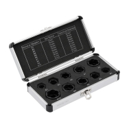 Galvučių rinkinys sugadintiems varžtams | 9-19 mm | 10 vnt (YT-060311)