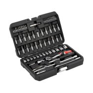 Galvučių su terkšle rinkinys | 6.3 mm (1/4") | 68 vnt (YT-14502)