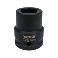 Galvutė smūginė šešiakampė | 20 mm (3/4") | 22 mm (YT-1072)