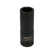 Galvutė smūginė šešiakampė ilga | 12,5 mm (1/2") | 18 mm (YT-1038)