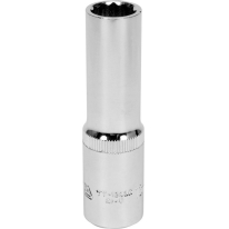 Galvute ilga 1/2", 13 mm 12-kampė (YT-12935) Galvute ilga 1/2", 13 mm 12-kampė (YT-12935)