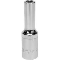 Galvute ilga 1/2", 8 mm 12-kampė (YT-12930) Galvute ilga 1/2", 8 mm 12-kampė (YT-12930)
