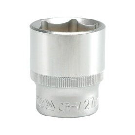 Galvutė 1/2", šešiakampė 27mm (YT-1218) Galvutė 1/2", šešiakampė 27mm (YT-1218)