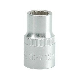 Galvutė dvylikakampė 1/2", 12mm (YT-1274) Galvutė dvylikakampė 1/2", 12mm (YT-1274)