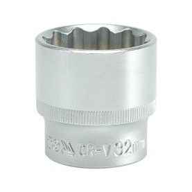 Galvutė dvylikakampė 1/2", 32mm (YT-1292) Galvutė dvylikakampė 1/2", 32mm (YT-1292)