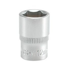 Galvutė šešiakampė | 6,3 mm (1/4") | 12 mm (YT-1411) Galvutė šešiakampė | 6,3 mm (1/4") | 12 mm (YT-1411)