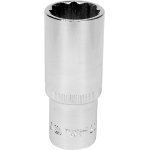 Galvute ilga 1/2", 22 mm 12-kampė (YT-12944) Galvute ilga 1/2", 22 mm 12-kampė (YT-12944)